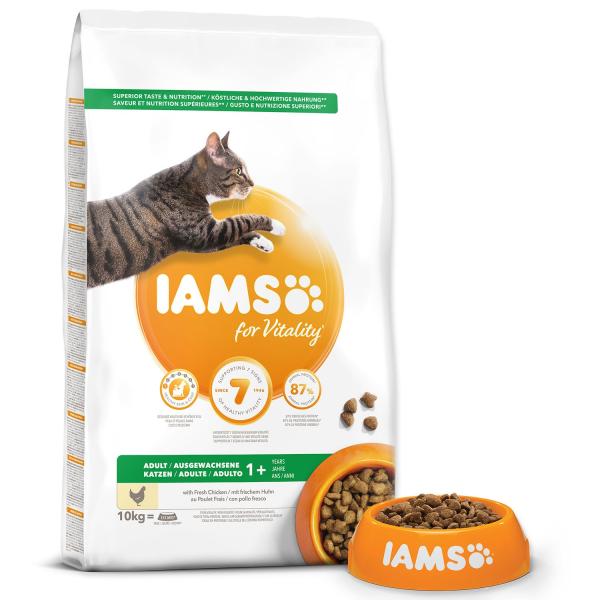 IAMS Cat Adult Chicken 10kg (obrázek 3)
