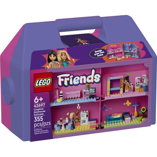 LEGO® Friends 42697 Kreativní kufřík s domečkem pro panenky (obrázek 3)