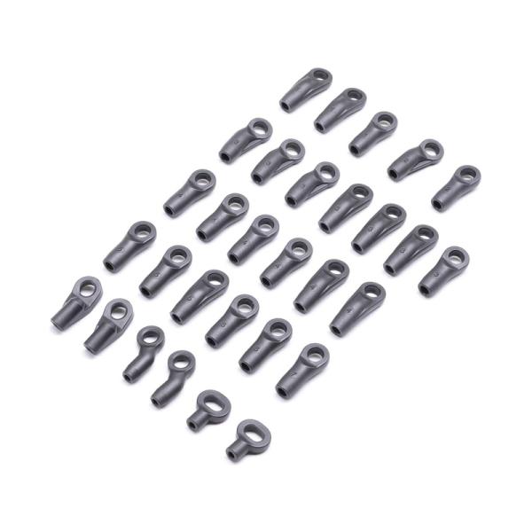 Axial koncovky guľových čapov M4 HD (20): Capra 1.9 UTB