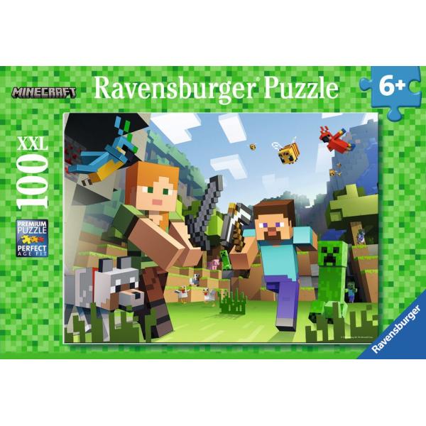 Puzzle Minecraft 100 dílků (obrázek 4)
