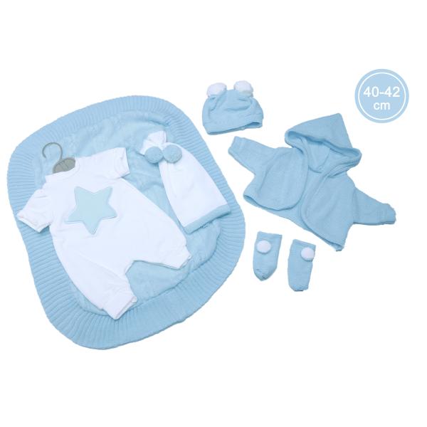 Llorens M740-45 obleček pro panenku miminko NEW BORN velikosti 40-42 cm