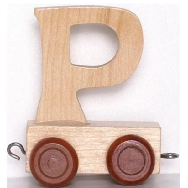 Bino Vagónek-P-hnědé kolečka