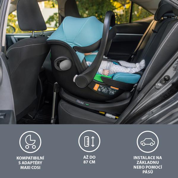 Autosedačka XM Plus i-Size bundle, Boss Grey (obrázek 3)