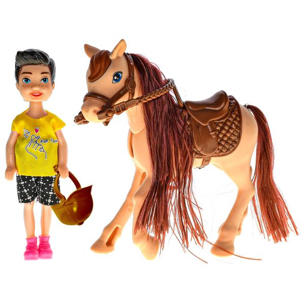 Panáček 13cm s koněm 14,5cm (obrázek 3)