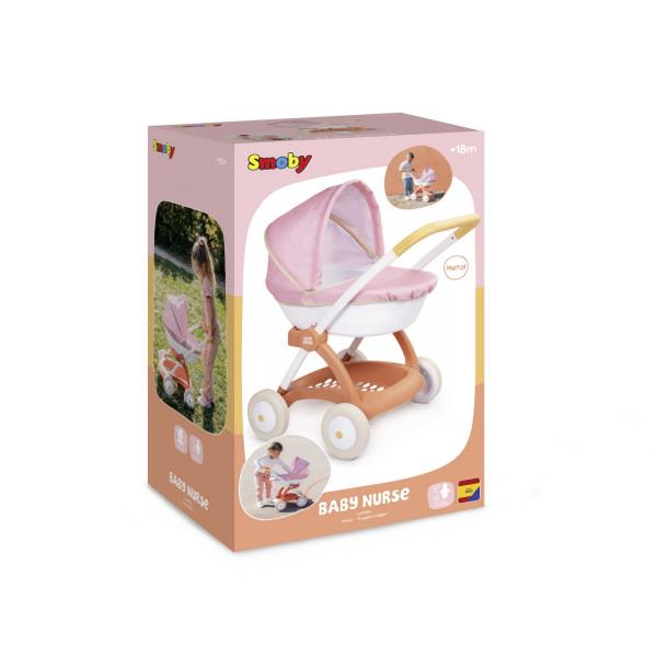 Smoby Baby Nurse Kočárek hluboký pro panenky (obrázek 5)