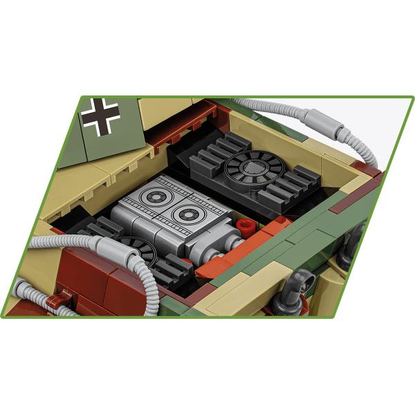 Cobi 3113 II WW Panzer VI Ausf. B Königstiger, 1:35, 802 k, 1 f (obrázek 7)