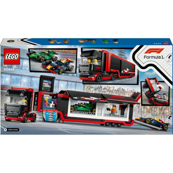 LEGO® City 60445 Kamion F1® s auty RB20 a AMR24 F1®