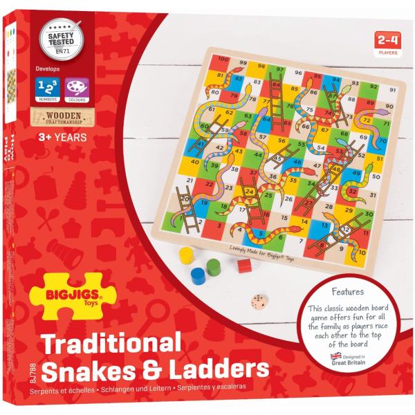Bigjigs Toys Rebríky a hady 2