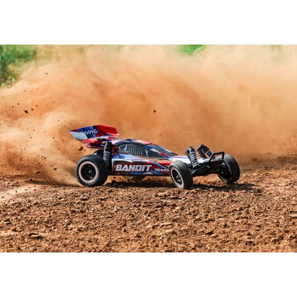 Traxxas Bandit 1:10 HD RTR modrý (obrázek 7)