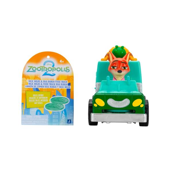 Zootropolis Postavičky s autem Lišák Nick