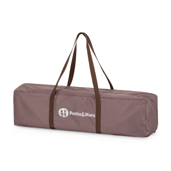PETITE&MARS Postýlka cestovní Nyja Elegant Dreamlines Mocha (obrázek 8)