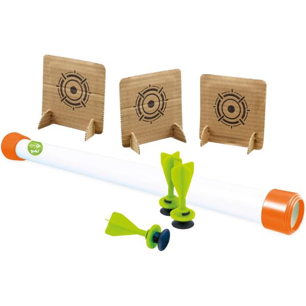 Foukací trubice na šípy s přísavkami