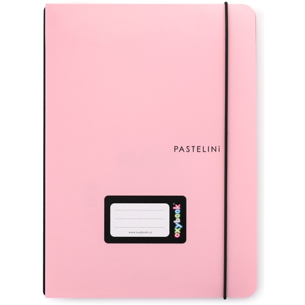 Sešit PP Oxybook A5 40 listů PASTELINI růžová