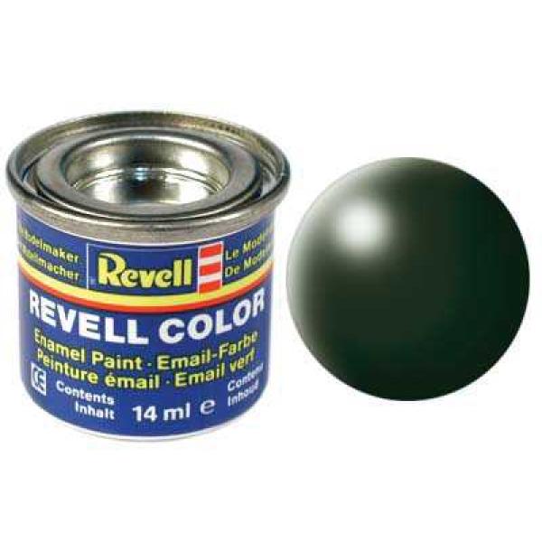 Barva Revell emailová - 32363: hedvábná tmavě zelená (dark green silk)