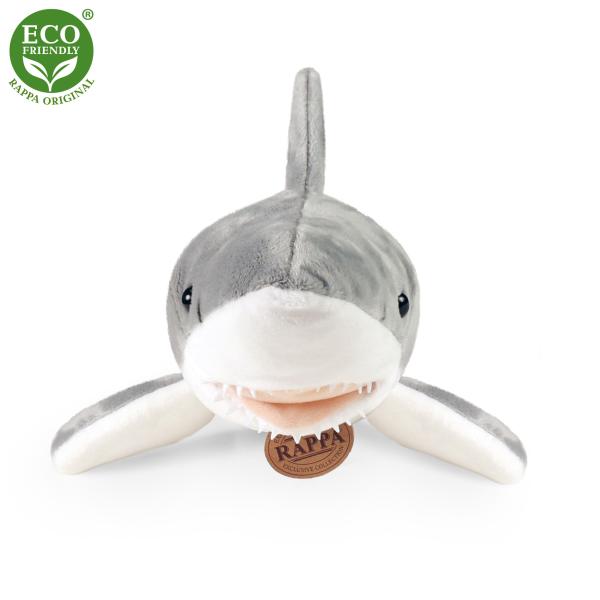 Plyšový žralok bílý 51 cm ECO-FRIENDLY (obrázek 3)