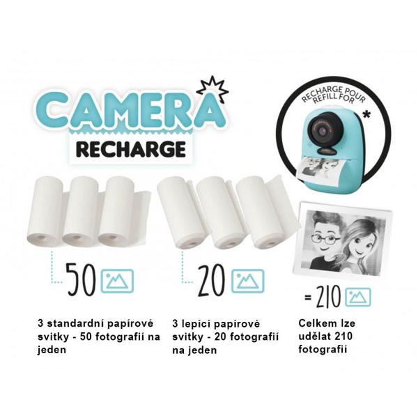 Náhradní svitky do fotoaparátu s tiskárnou PV07 (PV08)