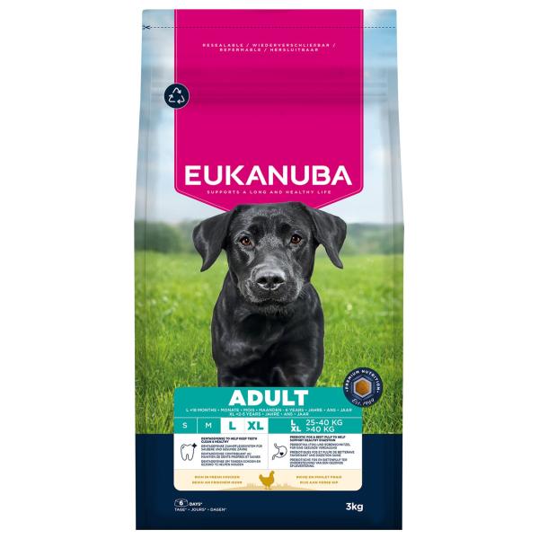 Krmivo EUKANUBA Adult Large bohaté na čerstvé kuře 3 kg (obrázek 9)