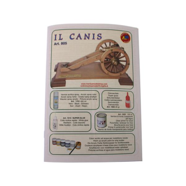 Mantua Model Toskánský kanón 1:17 kit (obrázek 7)
