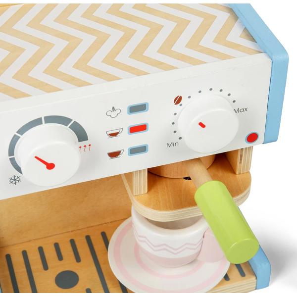 Bigjigs Toys Dřevěný kávovar (obrázek 3)