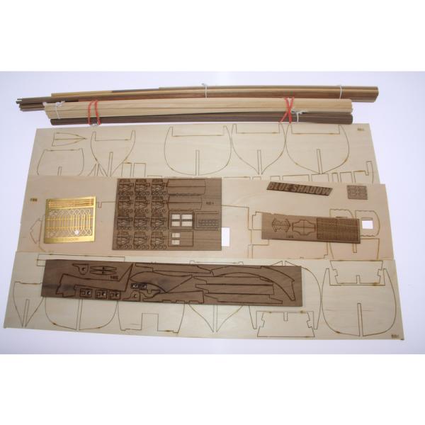 MAMOLI Blue Shadow briga 1778 1:64 kit (obrázek 7)