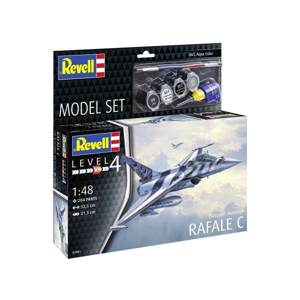 ModelSet letadlo 63901 - Dassault Aviation Rafale C (1:48)