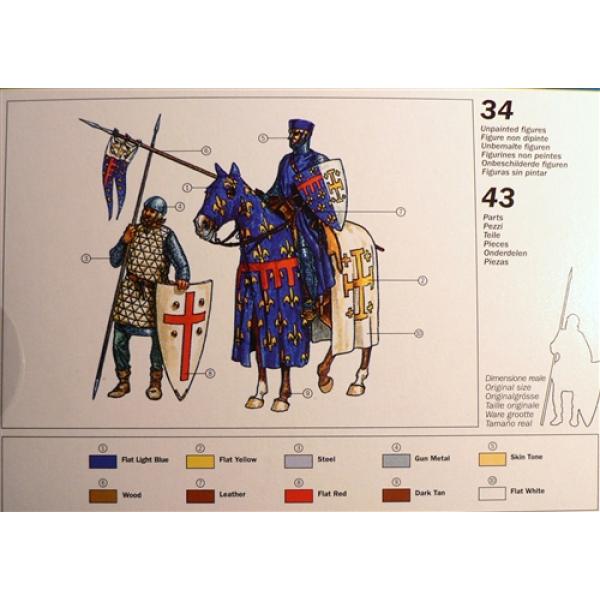 Model Kit figurky 6009 – Crusaders (XIth CENTURY) (1:72)