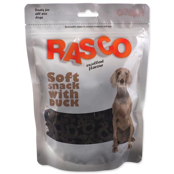 Rasco dog pochúťka mäkký pamlsok s kačkou 3 cm 400 g