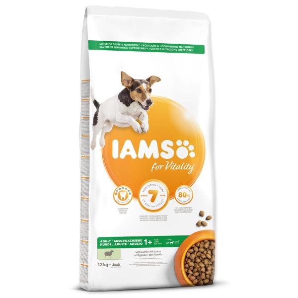 IAMS Dog Adult Small & Medium Lamb 12kg