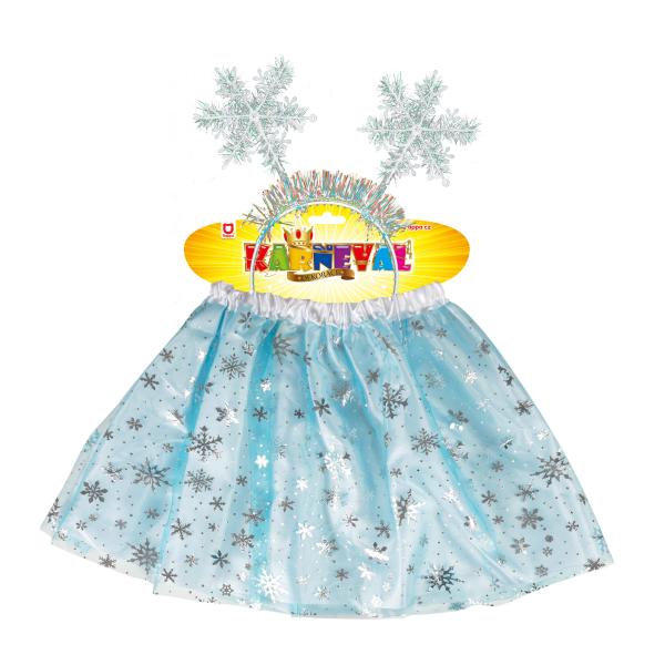 Dětský kostým zimní víla tutu sukně
