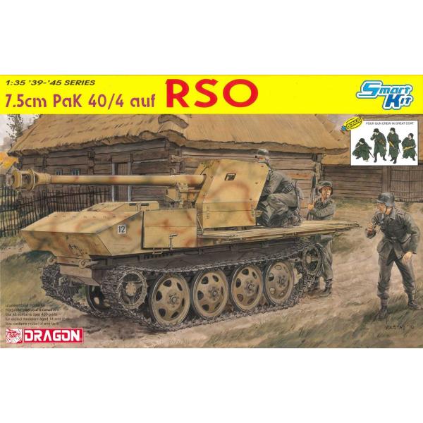 Model Kit military 6640 -7.5cm PaK 40/4 auf RSO (1:35)