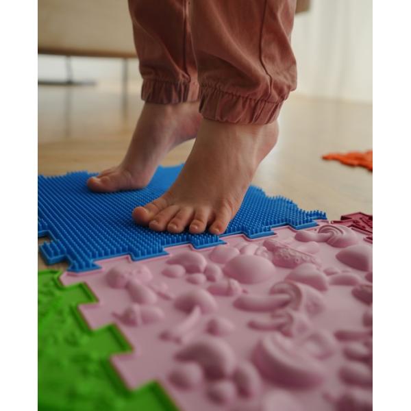 Ortek Masážní podložka Ortek Dinosauři Puzzle 10 prvků (obrázek 4)