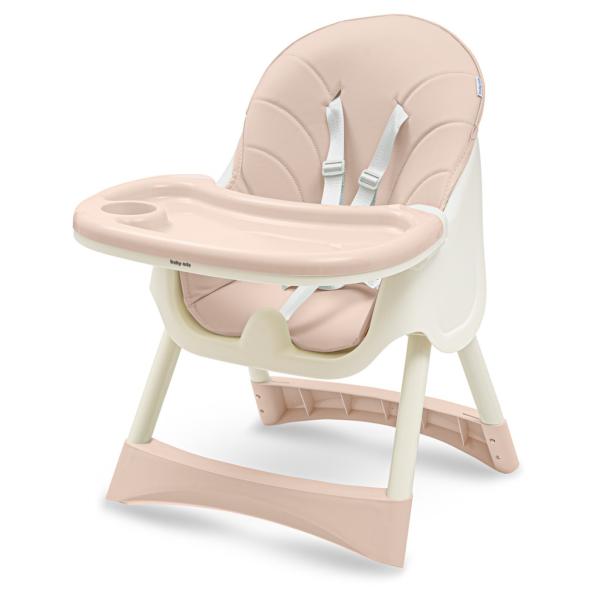 Jídelní židle Baby Mix Nora dusty pink (obrázek 5)