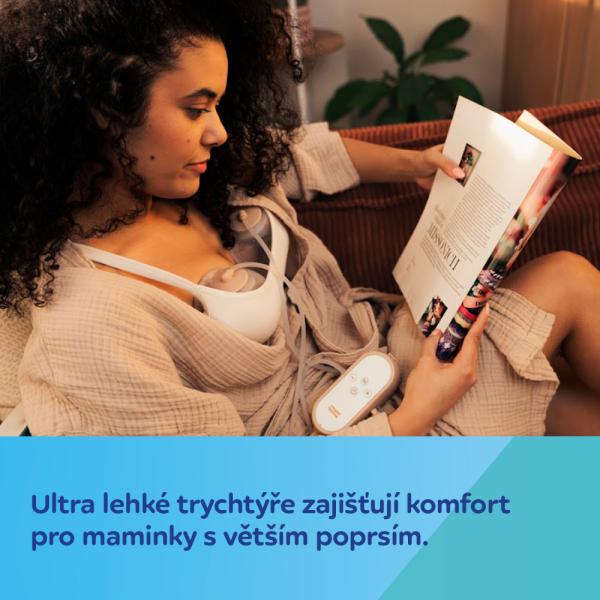 CANPOL BABIES Odsávačka mateřského mléka do podprsenky dvojitá MilkShell