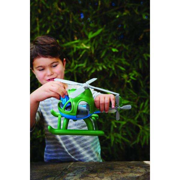 Green Toys Vrtulník zelený (obrázek 4)