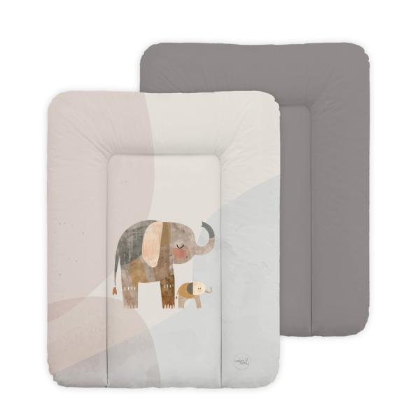 Ceba Podložka přebalovací měkká (50×70) Basic Elephant Family