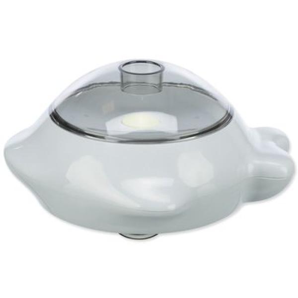 Dávkovač pamlsků pro psy Snack popper, 21×10×12 cm, šedá