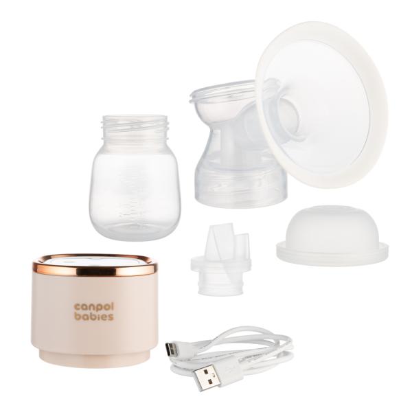 CANPOL BABIES Odsávačka mateřského mléka přenosná elektrická PowerPump