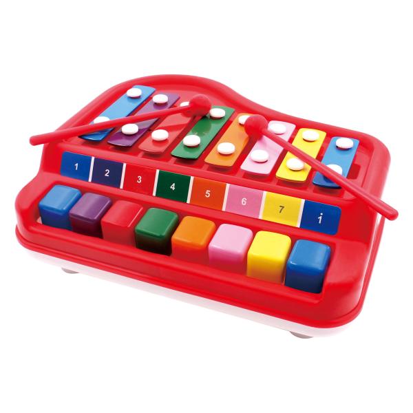 Xylofon piano 2v1 24cm