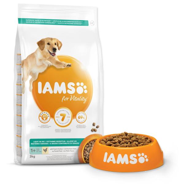 IAMS Dog Adult Weight Control Chicken 3kg