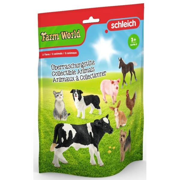 Schleich Kapsa s překvapením - farmářská zvířátka L