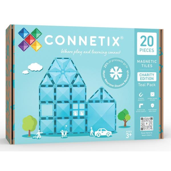 CONNETIX® Charity Pack Teal set di costruzioni magnetiche 20 pezzi