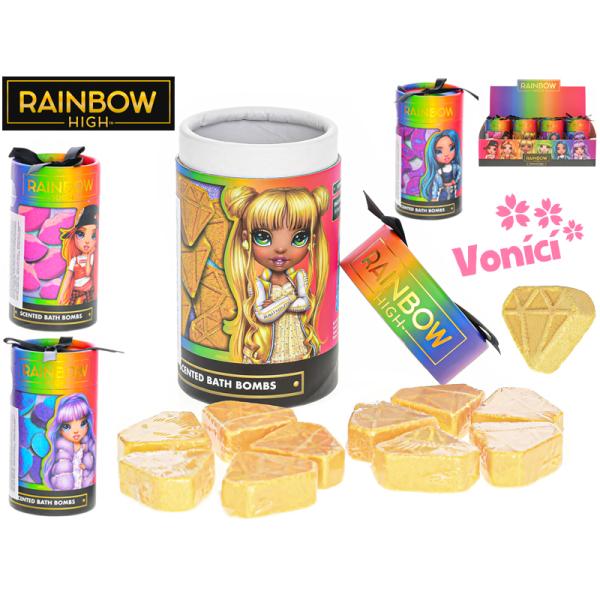 Rainbow High koupelové vonící bomby 10ks v tubě 4druhy 12ks v DBX