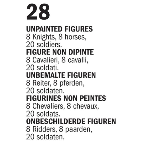 Model Kit figurky 6026 - FRENCH WARRIORS (100 YEARS WAR) (1:72) (obrázek 3)