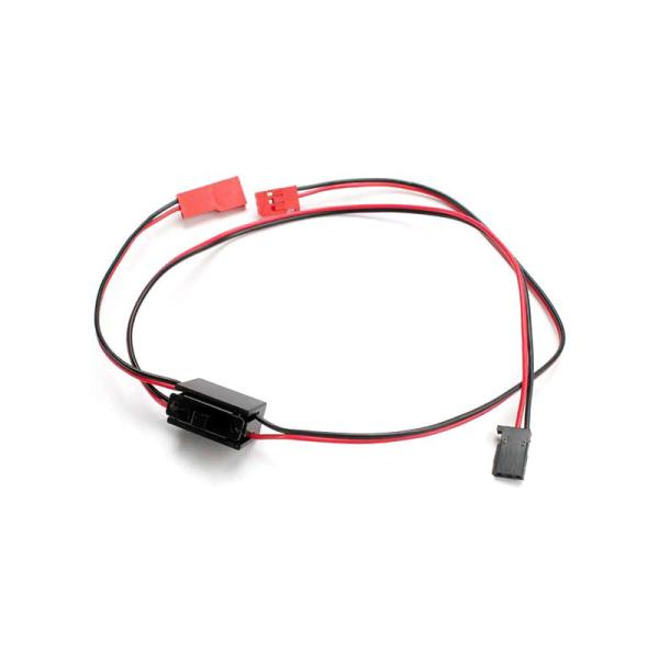 Interruptor Traxxas con cables para la alimentación del receptor