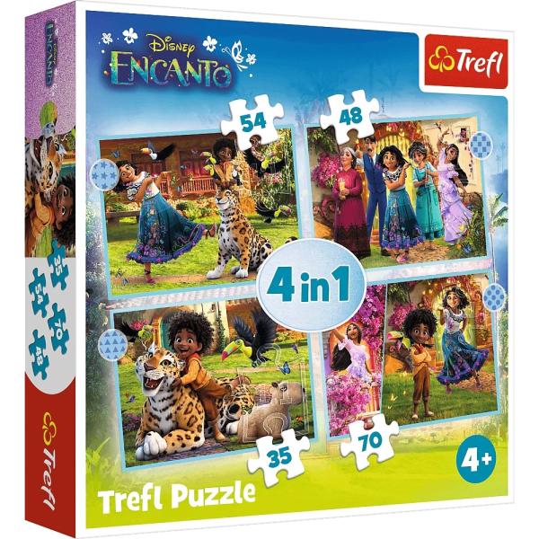 Trefl Puzzle 4v1 Encanto