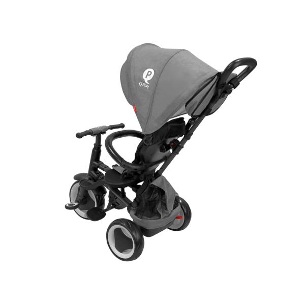 QPLAY Trojkolka Rito eva plus Grey, věk 10-72 měsíců (obrázek 5)