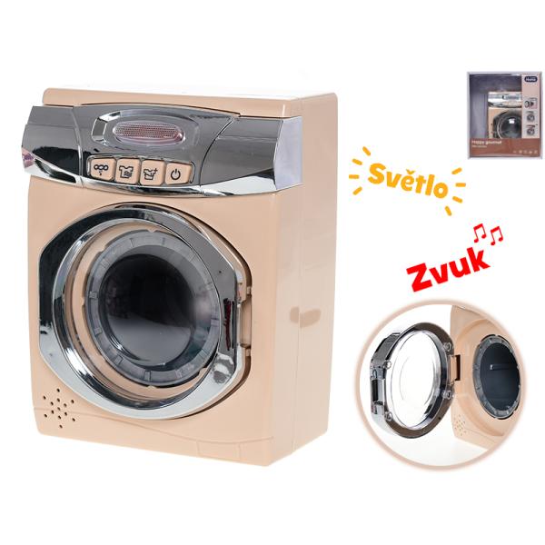 Pračka 18,5×13,5x9cm na baterie se světlem a zvukem