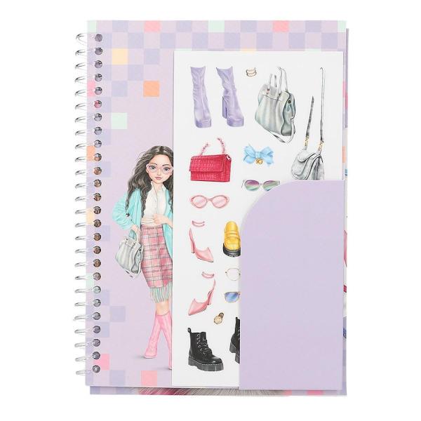 Top Model Omalovánka Fergie s nálepkami (obrázek 3)