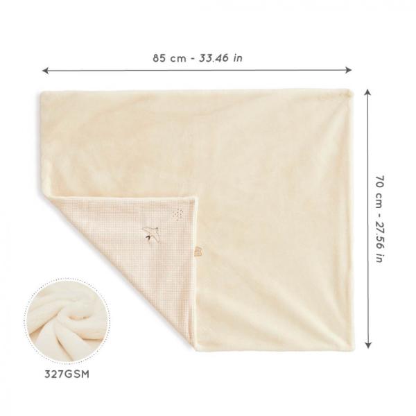 Kaloo Intemporel Jemná látková deka pro miminka vhodná i do autosedačky