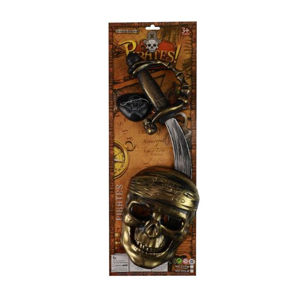 Pirátská sada s maskou